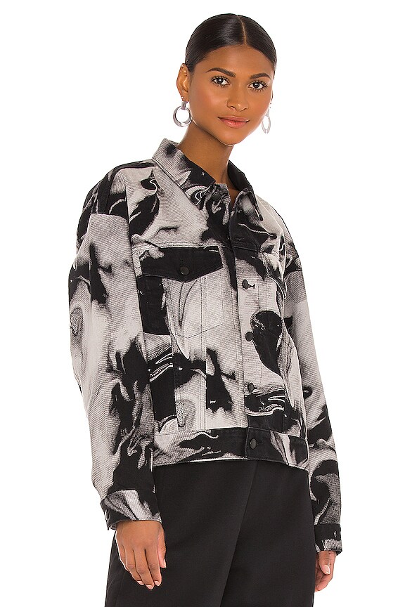 view 2 of 4 CHAQUETA in Black & White