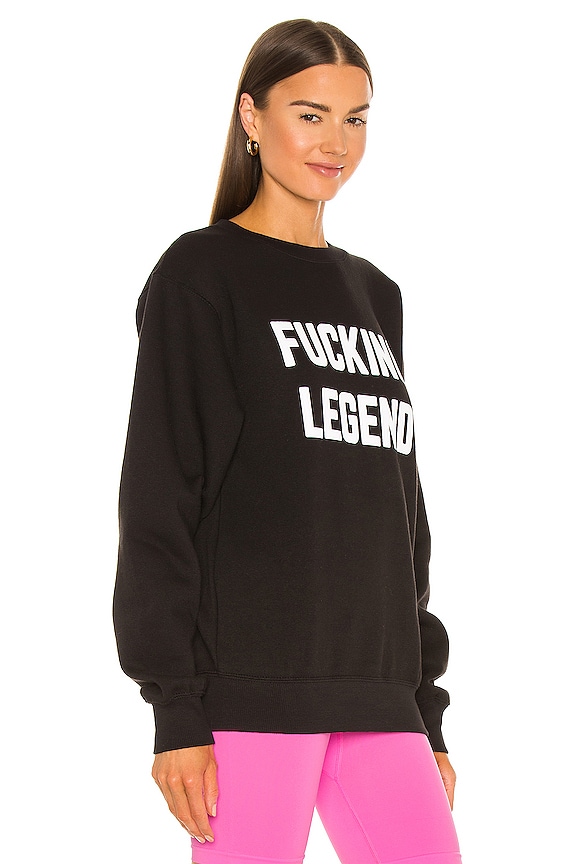 view 2 of 4 Fucking Legend Crew Neck Sweatshirt in Black