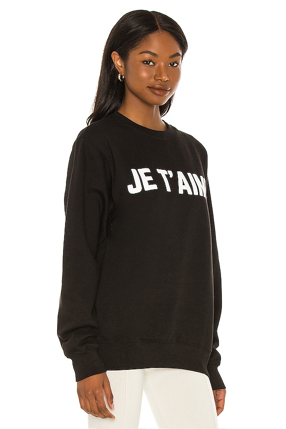 view 2 of 4 RAS DE COU JE T'AIME in Black