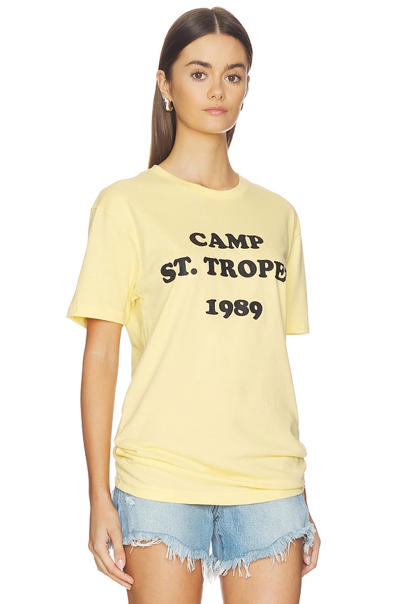 view 2 of 4 Camp St. Tropez 1989 Tee in Yellow