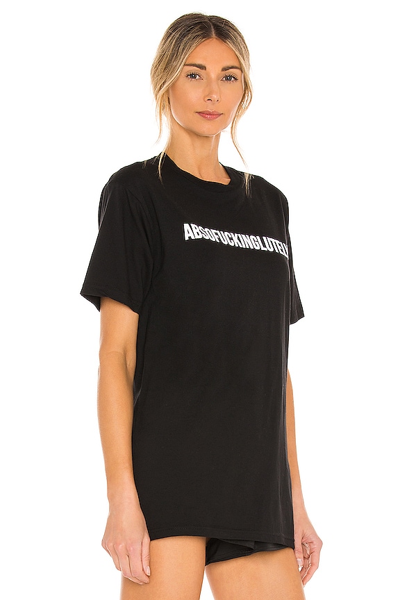 view 2 of 4 Absofuckinglutley Tee in Black