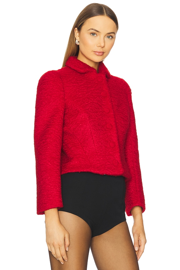 view 2 of 4 Jacket in Red