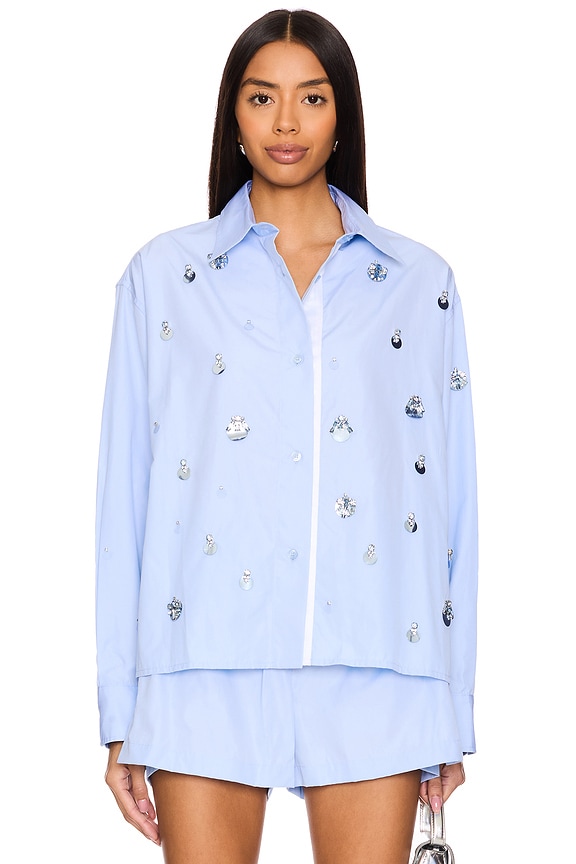 view 2 of 6 Classic Shirt in Pastel Blue