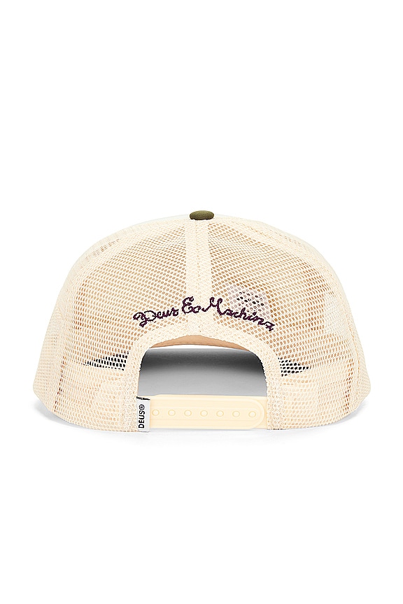 view 2 of 2 Amped Circle Trucker Hat in Cream