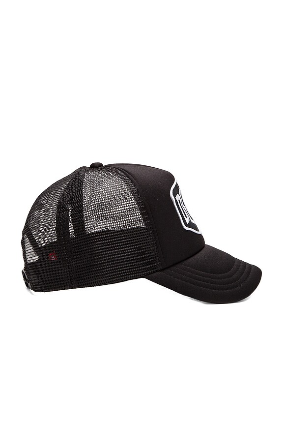 view 2 of 3 CASQUETTE DE BASEBALL BAYLANDS TRUCKER in Black & White