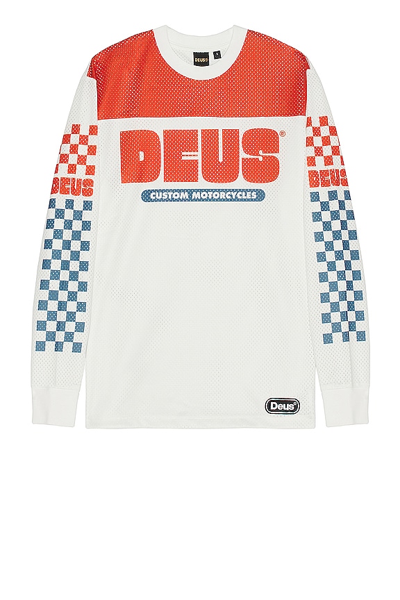view 1 of 3 Echo Moto Tee in Dirty White