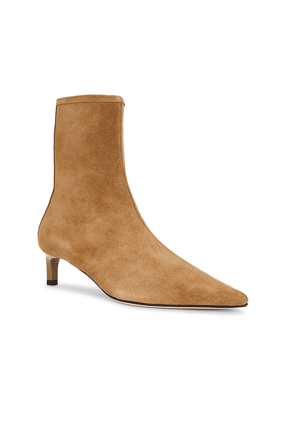 view 2 of 5 Topo Bootie in Caramel Suede