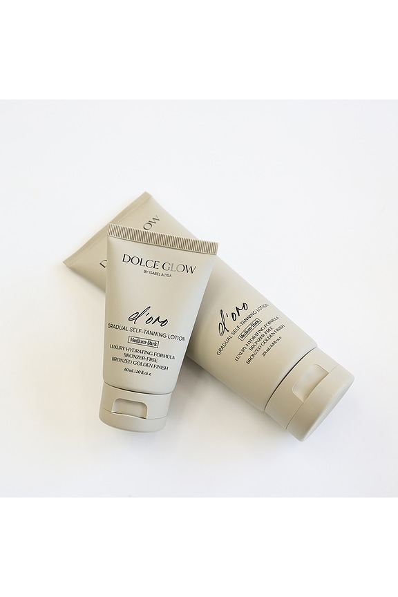 view 2 of 2 Travel D'oro Self-Tanning Lotion in Medium To Dark