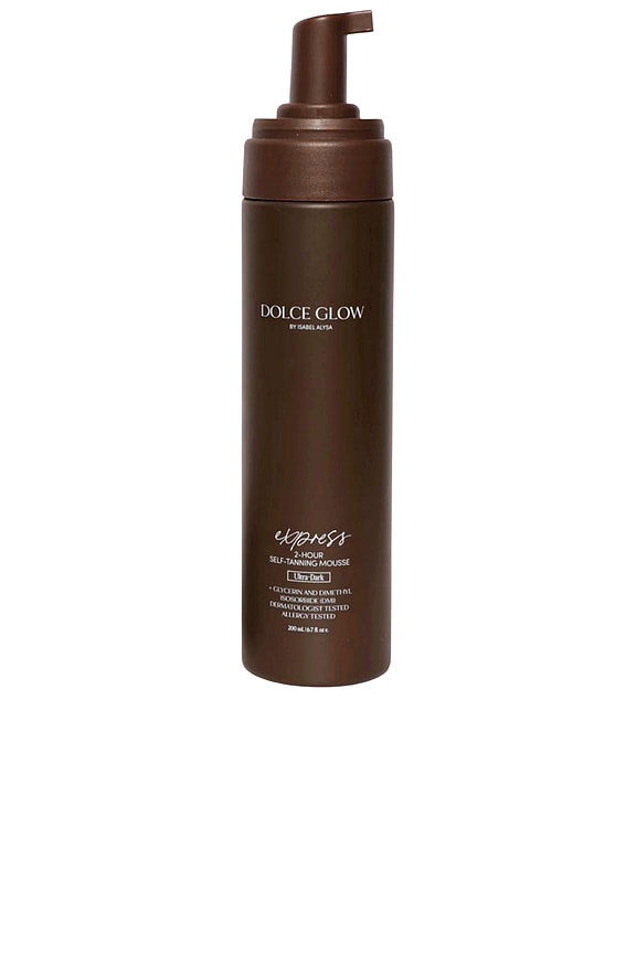 view 1 of 8 Express Self-Tanning Mousse Ultra Dark in Dark Brown