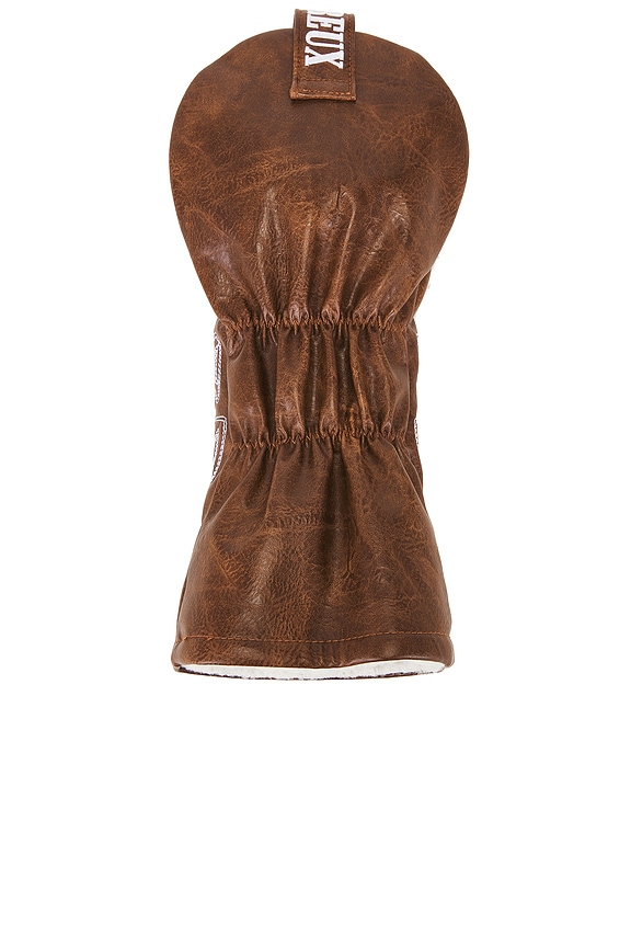 view 2 of 2 Bootstrap Shapped Driver Cover in Brown