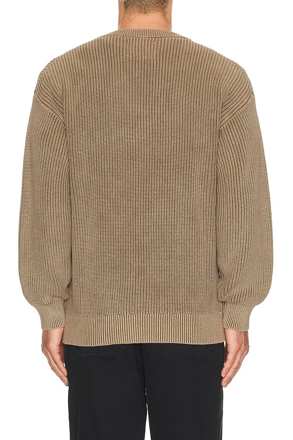 view 2 of 4 The Fisherman Rib Cardigan in Mineral