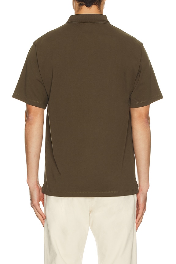 view 2 of 5 The Scorpion Icon Polo in Brown