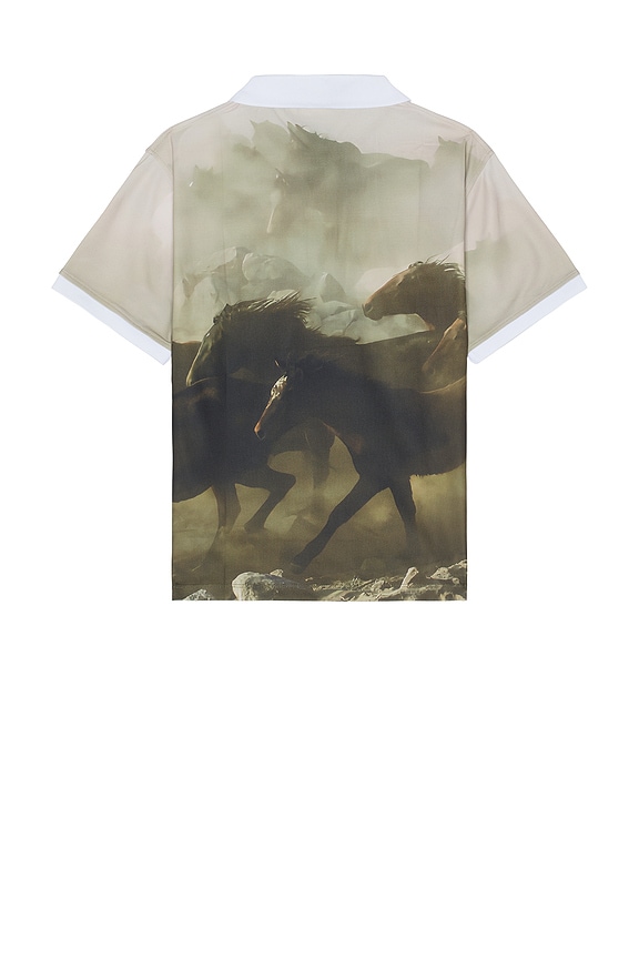 view 2 of 5 Caught in The Herd Polo in Multi