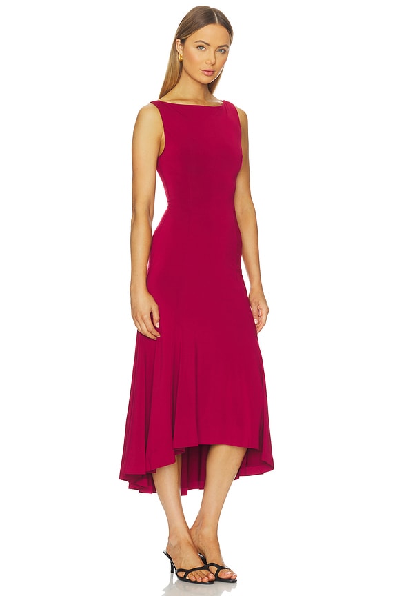 view 2 of 3 Daye Midi Dress in Bordeaux