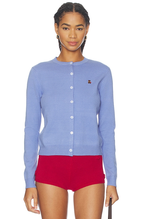 view 1 of 5 x REVOLVE x Le Sserafim June Relaxed Cardigan in Blue