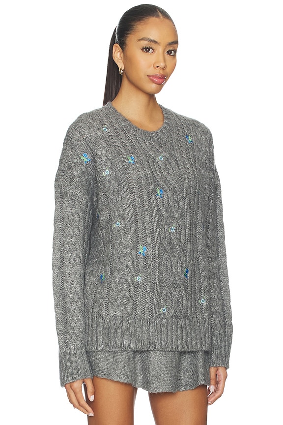 view 2 of 5 Etta Jumper in Medium Heather Grey