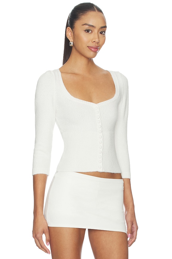 view 2 of 4 GILET ROCIE SWEETHEART in Ivory