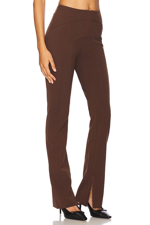 view 2 of 6 Aurora Trouser in Brown