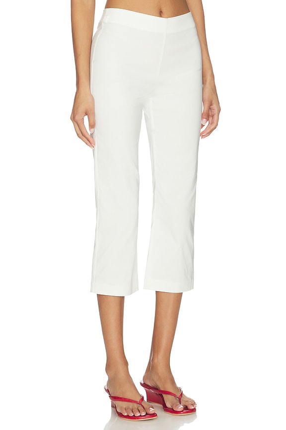 view 2 of 6 Elora Capri in White