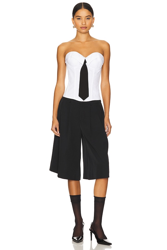 Chrys Pinstripe Corset