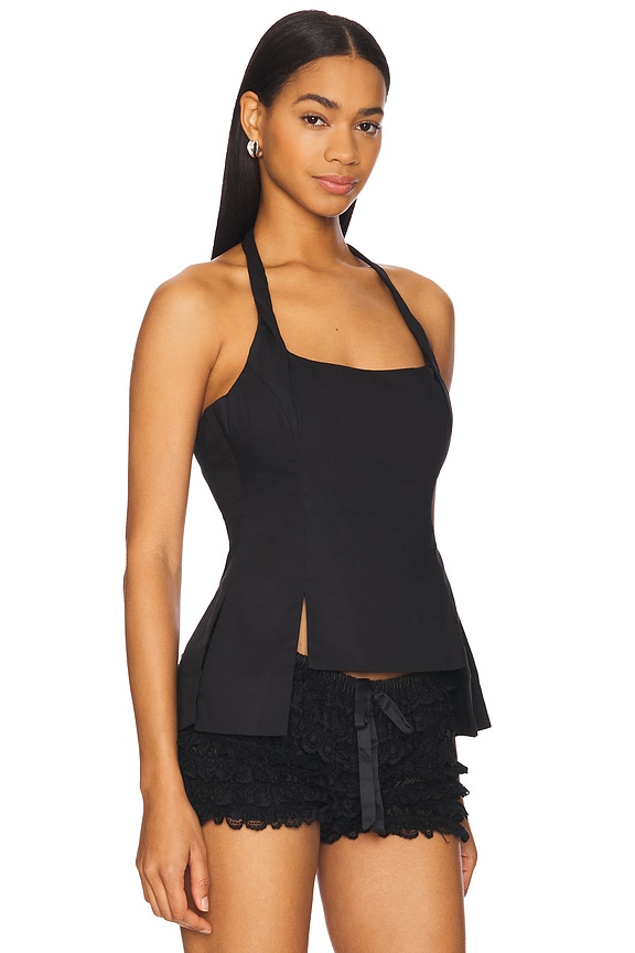 view 2 of 4 Carine Halter Top in Black