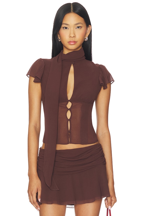 view 1 of 4 Ara Top in Espresso