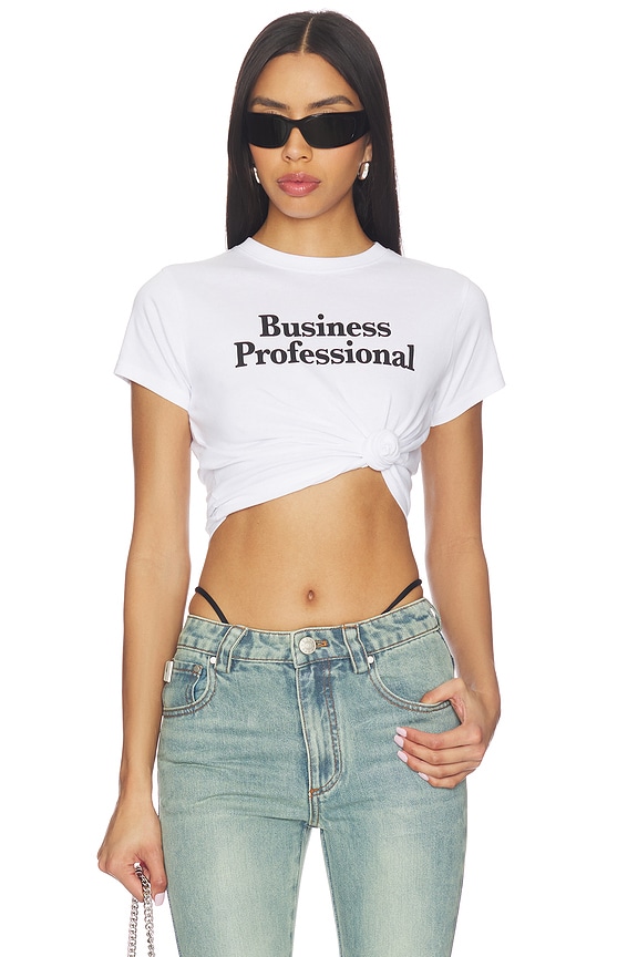 view 1 of 4 x REVOLVE Business Professional Tee in White