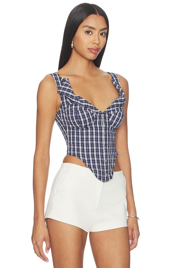 view 2 of 5 Chamonix Corset in Navy