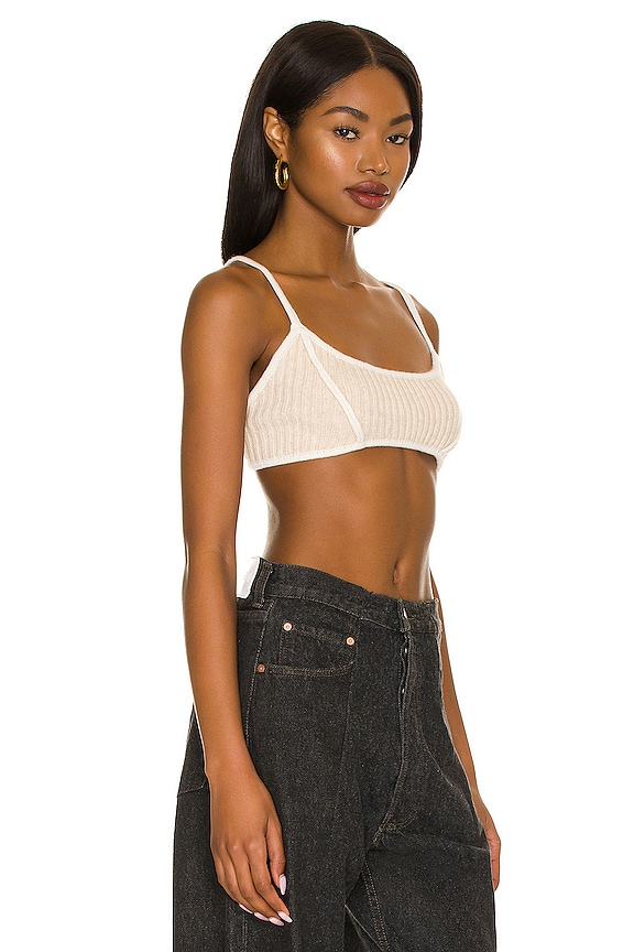 view 2 of 4 SOUTIEN-GORGE EXPOSED in Light Cream & White