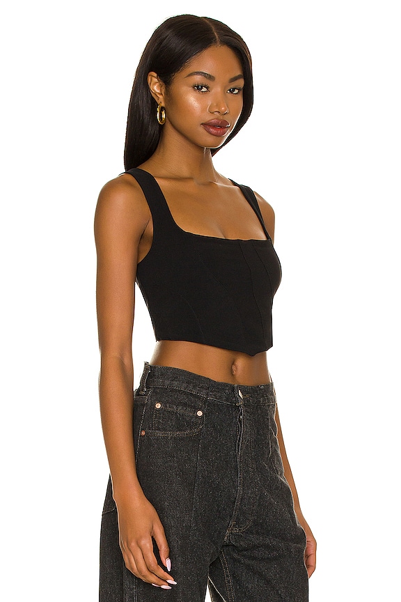 view 2 of 4 Bayeux Bustier Corset in Black