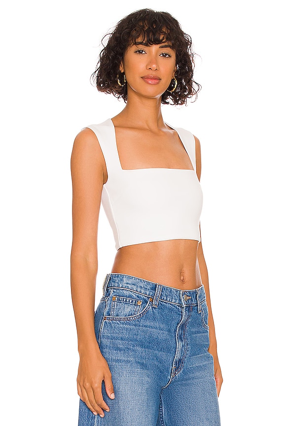 view 2 of 4 Celestial Stretch Top in White