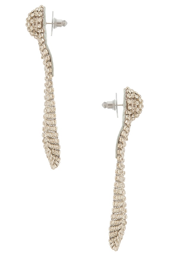 view 2 of 2 BRINCOS SHYNA in Silver