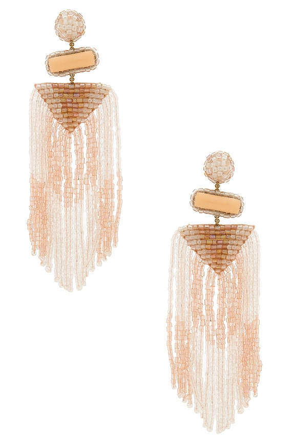 view 1 of 2 BOUCLES D'OREILLES JODY in Peach