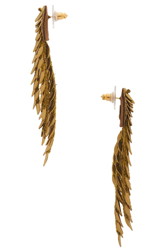 view 2 of 2 СЕРЬГИ MORRIGAN in Gold