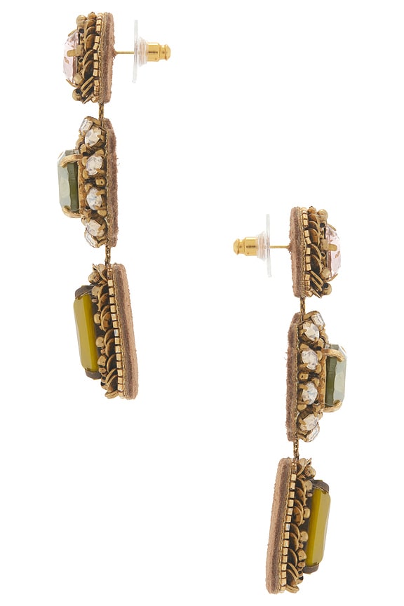 view 2 of 2 Rehman Earring in Olive
