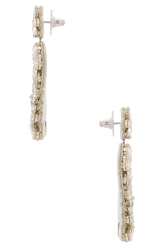 view 2 of 2 Anushka Earrings in Silver