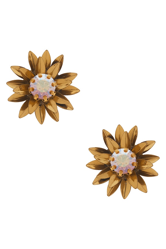 view 1 of 2 Aretha Earrings in Gold