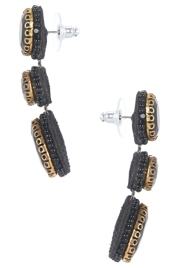 view 2 of 2 Hadlee Earrings in Black