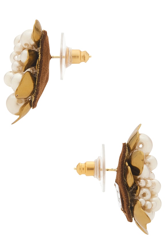 view 2 of 2 BOUCLES D'OREILLES NEA in Gold