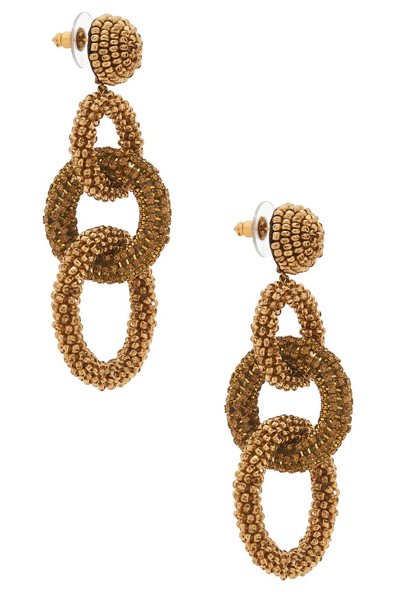 view 1 of 3 BOUCLES D'OREILLES SIENNA in Gold
