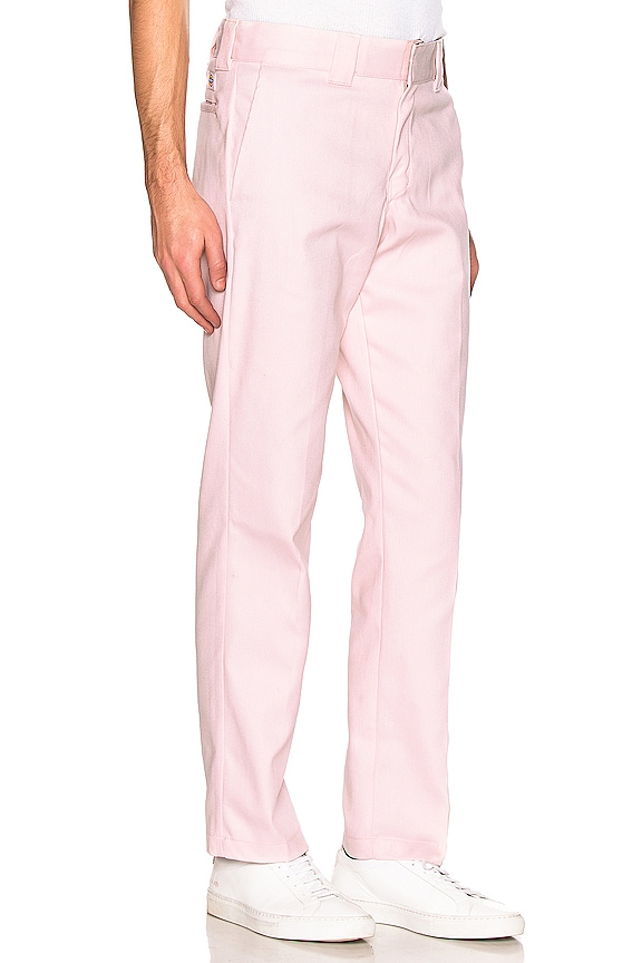 view 2 of 4 Slim Taper Work Pant in Baby Pink