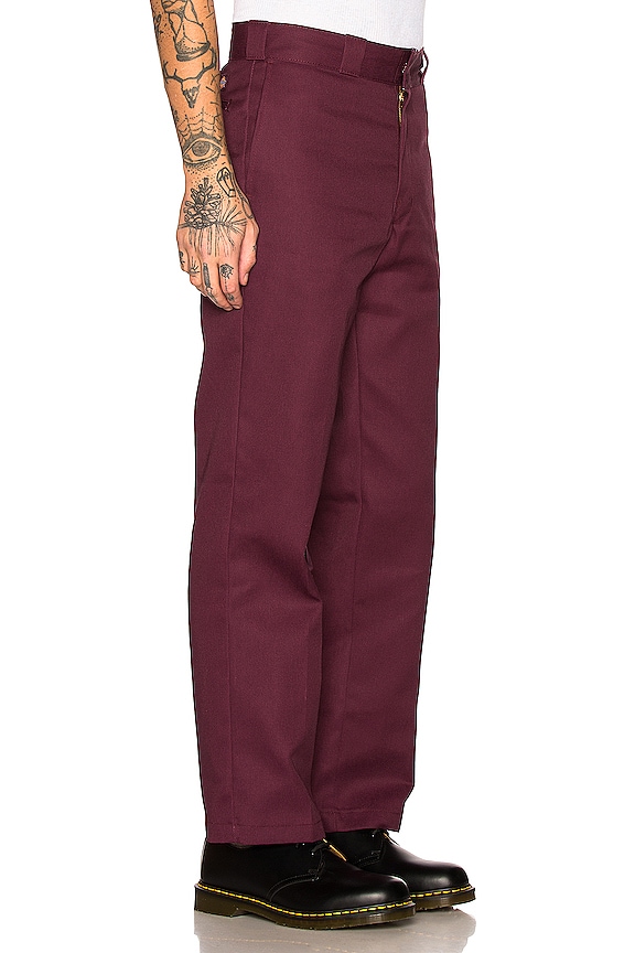 view 2 of 4 874 Work Pant in Maroon