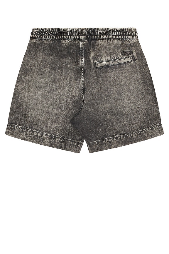 view 2 of 4 D-Tenni Short in Black & Denim