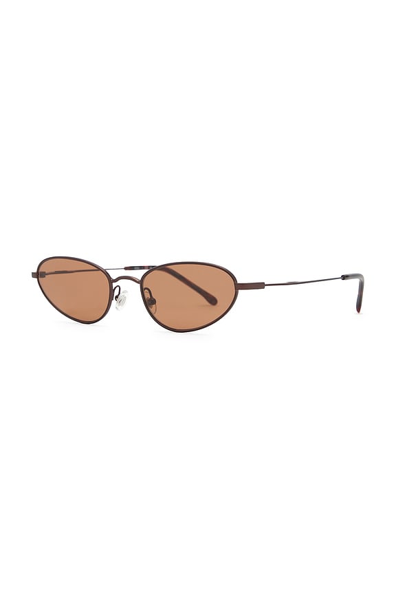 view 2 of 3 Oval Sunglasses in Brown