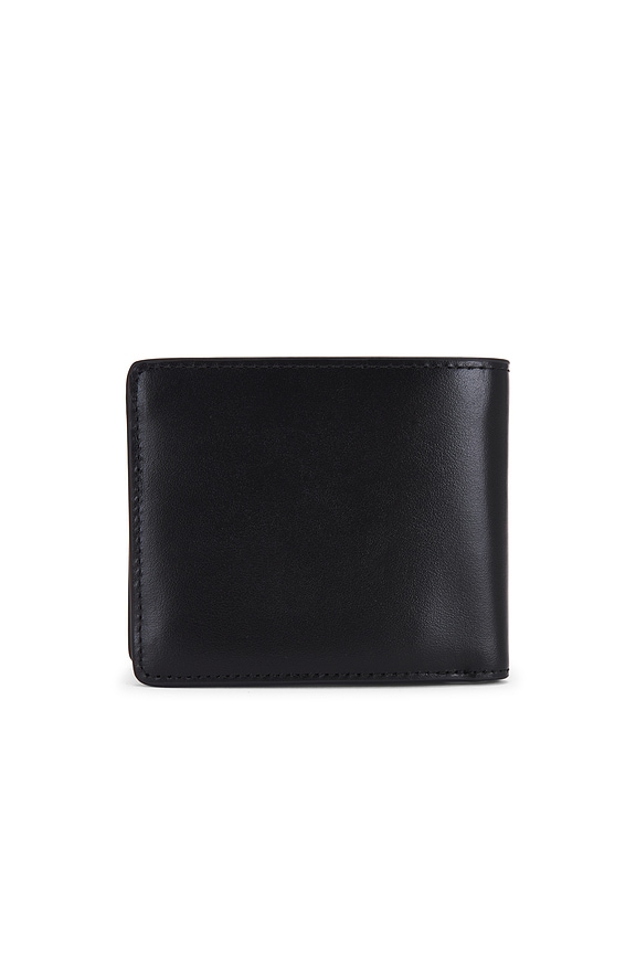 view 2 of 8 D Oval Coin Bifold Wallet in Black