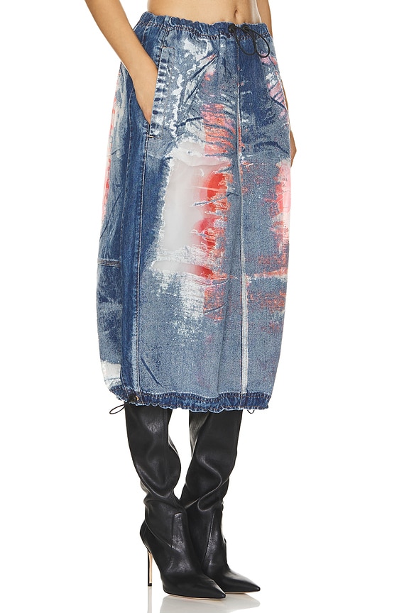 view 2 of 4 Mirtow Skirt in Denim