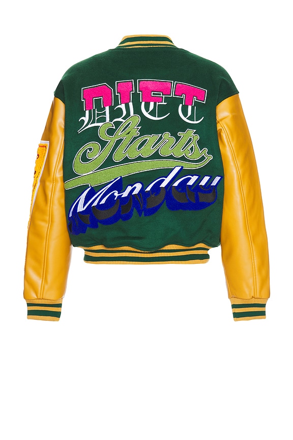 view 2 of 6 ジャケット in Green & Gold