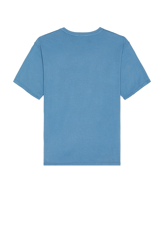 view 2 of 3 Moto Tee in Washed Blue