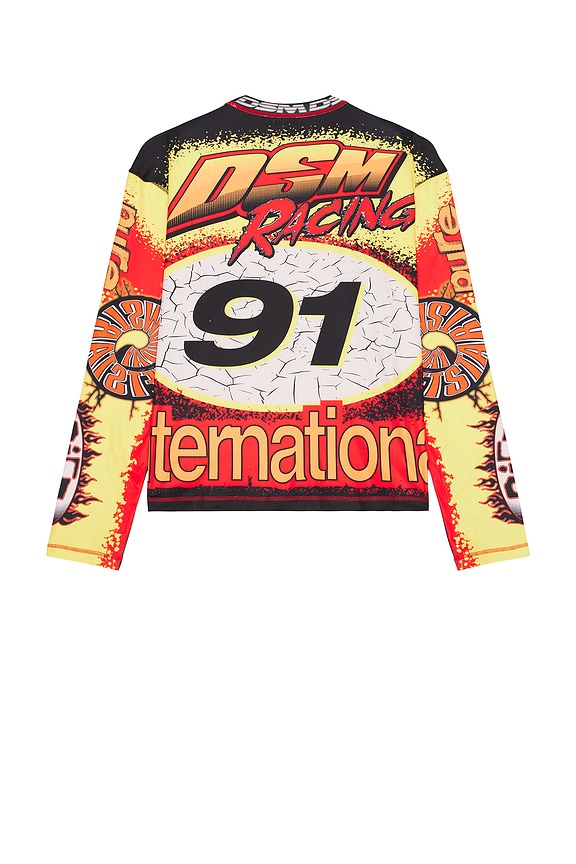 view 2 of 4 Racing Jersey in Black, Red, & Multi