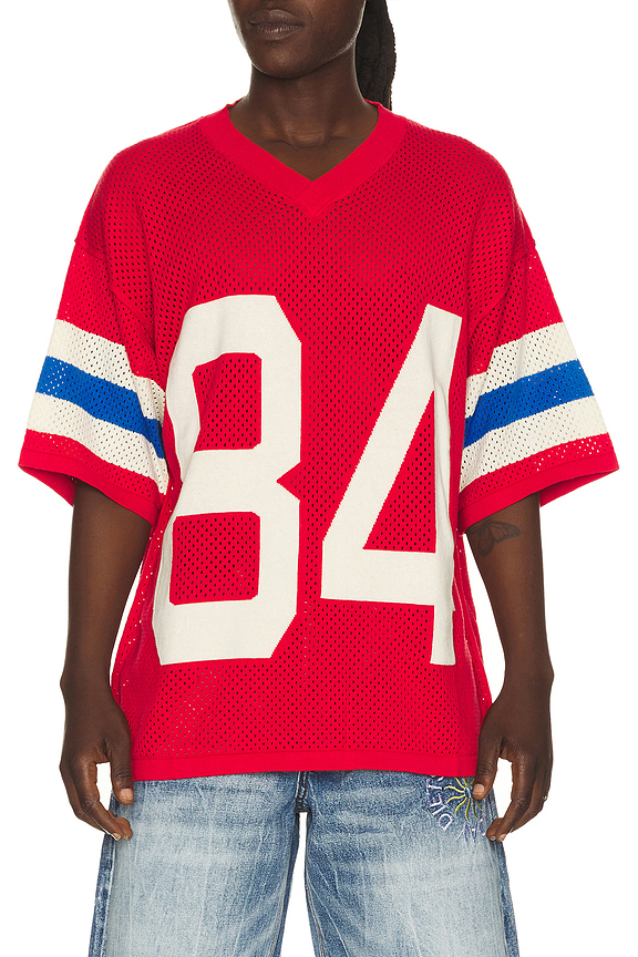 view 1 of 5 Knit Jersey in Red